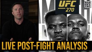 UFC post fight analysis 